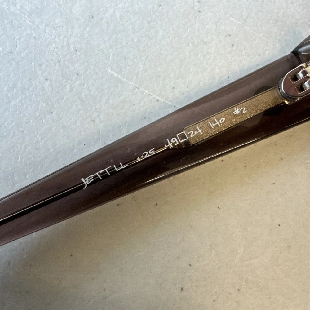 Dragon DR Jett 025 Brown Violet 49mm Brown Fade Authentic Sunglasses